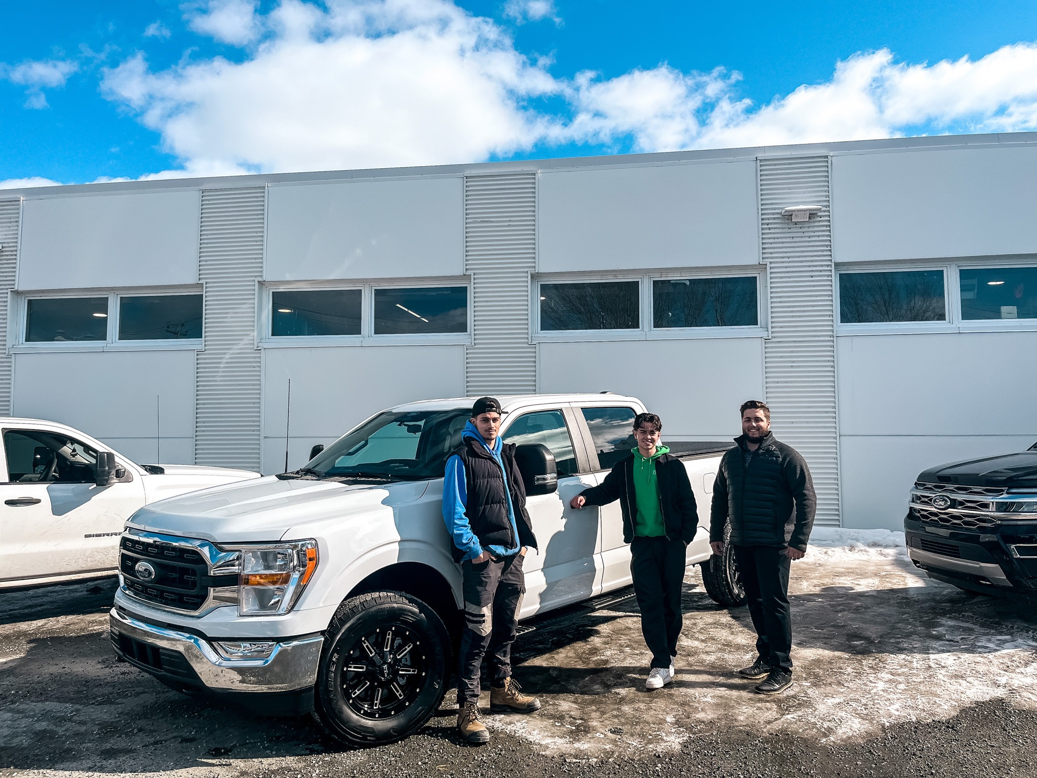 L'achat de notre F-150 2022.